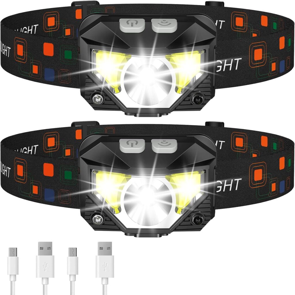 LHKNL motion sensor headlamp, a popular amazon reddit flashlight pick for hands-free use.