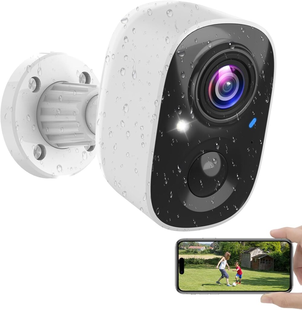 battery powered security camera for buyers comparing vivint camera options
