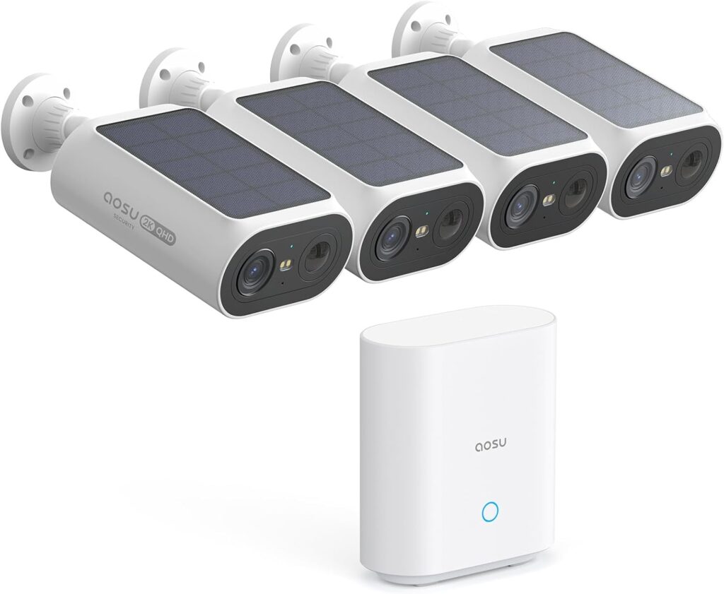 adt home security cameras alternative with outdoor 2K pan tilt coverage
