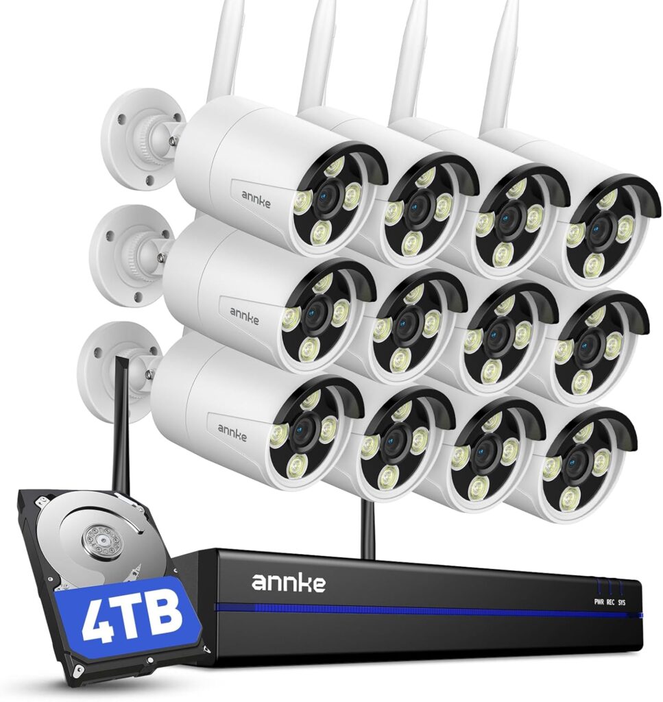 ANNKE multi-camera NVR kit shown in [best outdoor security cameras without subscription] review
