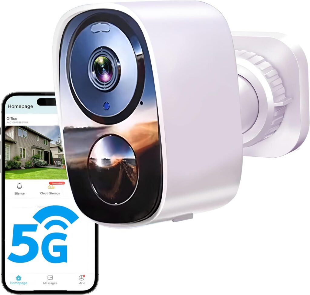 Upgraded 2K Security Camera Wireless Outdoor