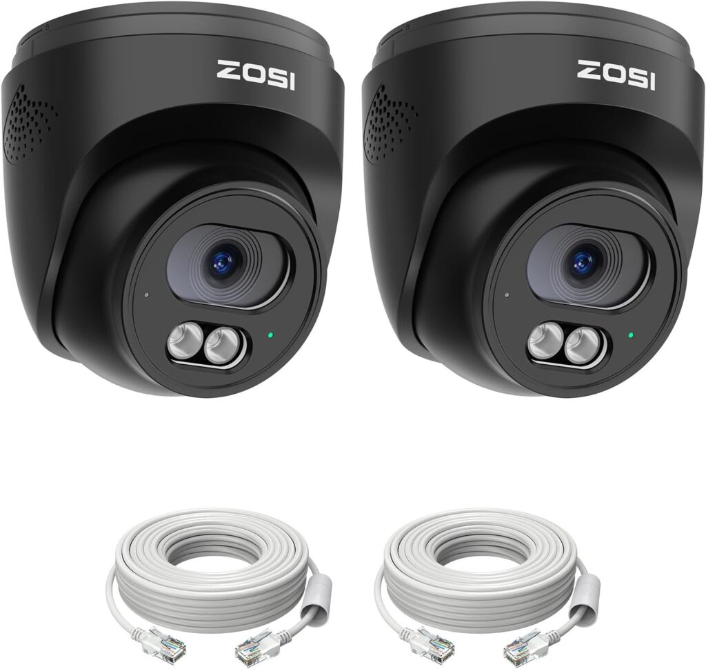 ZOSI wired cheap security camera system with DVR and remote access
