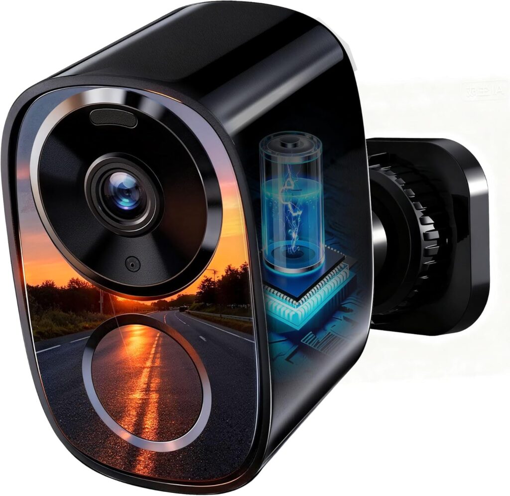 Battery-powered 2K option from the best outdoor security cameras without subscription list
