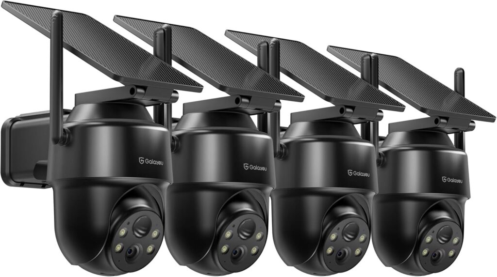 2K outdoor WiFi camera with color night vision and two-way audio
