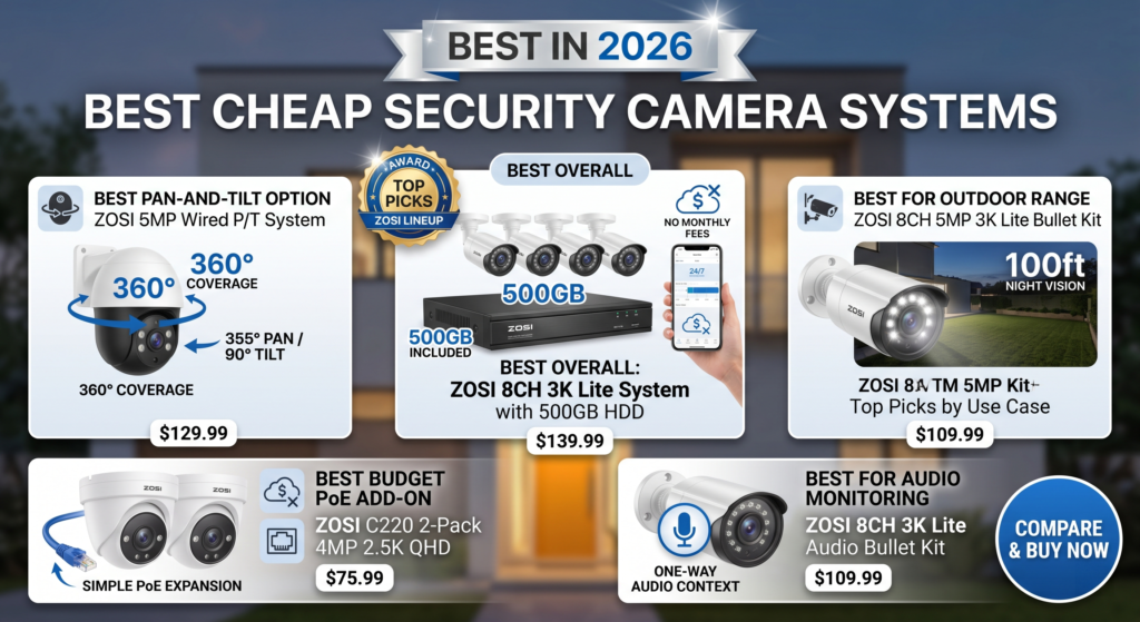 Cheap security camera system