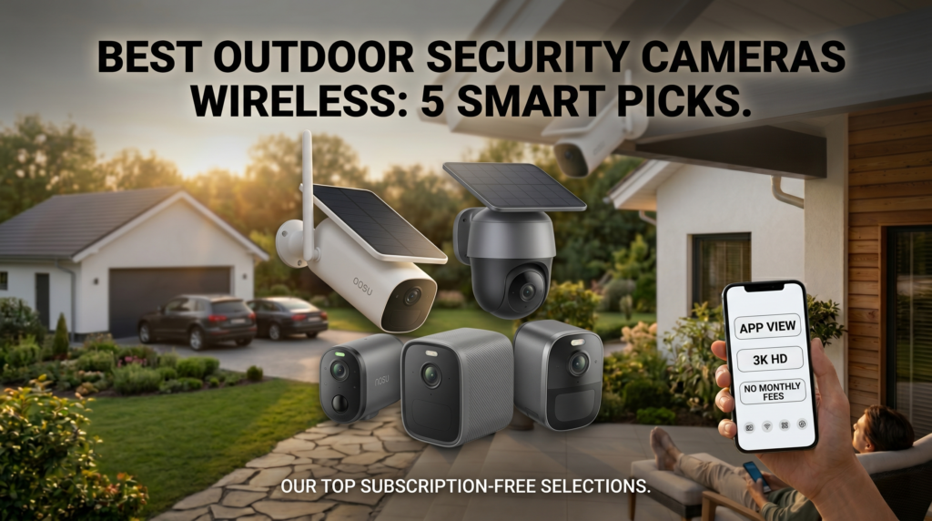 Best Outdoor Security Cameras Wireless: 5 Smart Picks That Cut Cords, Not Protection